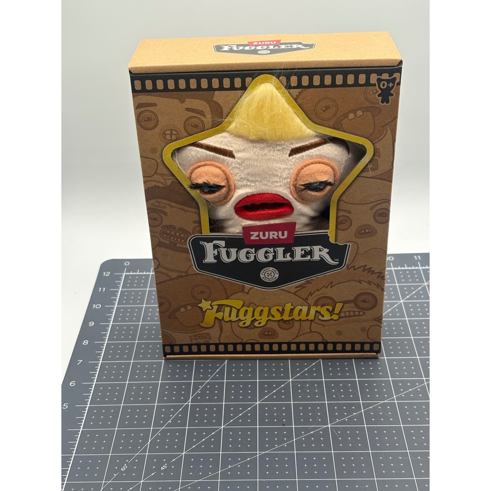 Zuru Fuggler Fuggstars Blonde Starlet Funny Ugly Monster Plush New in Box